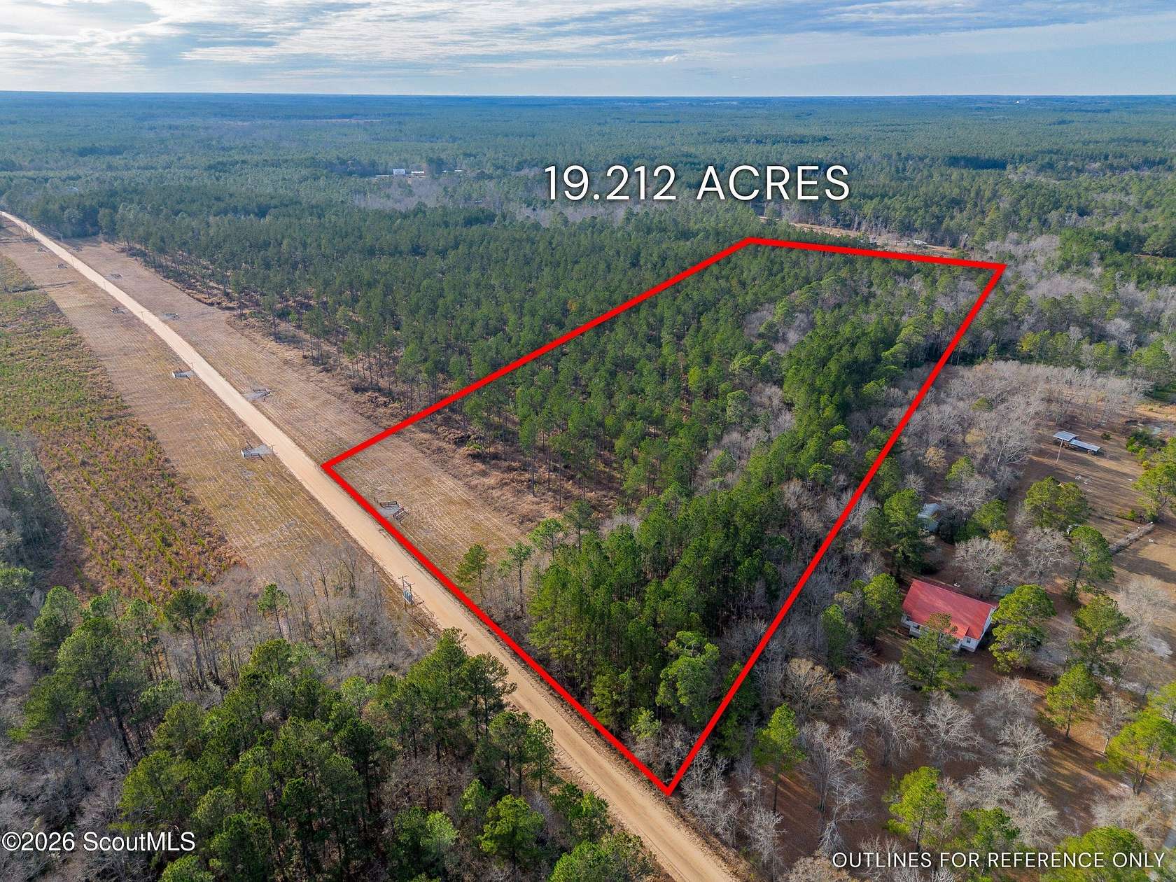 19.2 Acres of Agricultural Land for Sale in Brooklet, Georgia