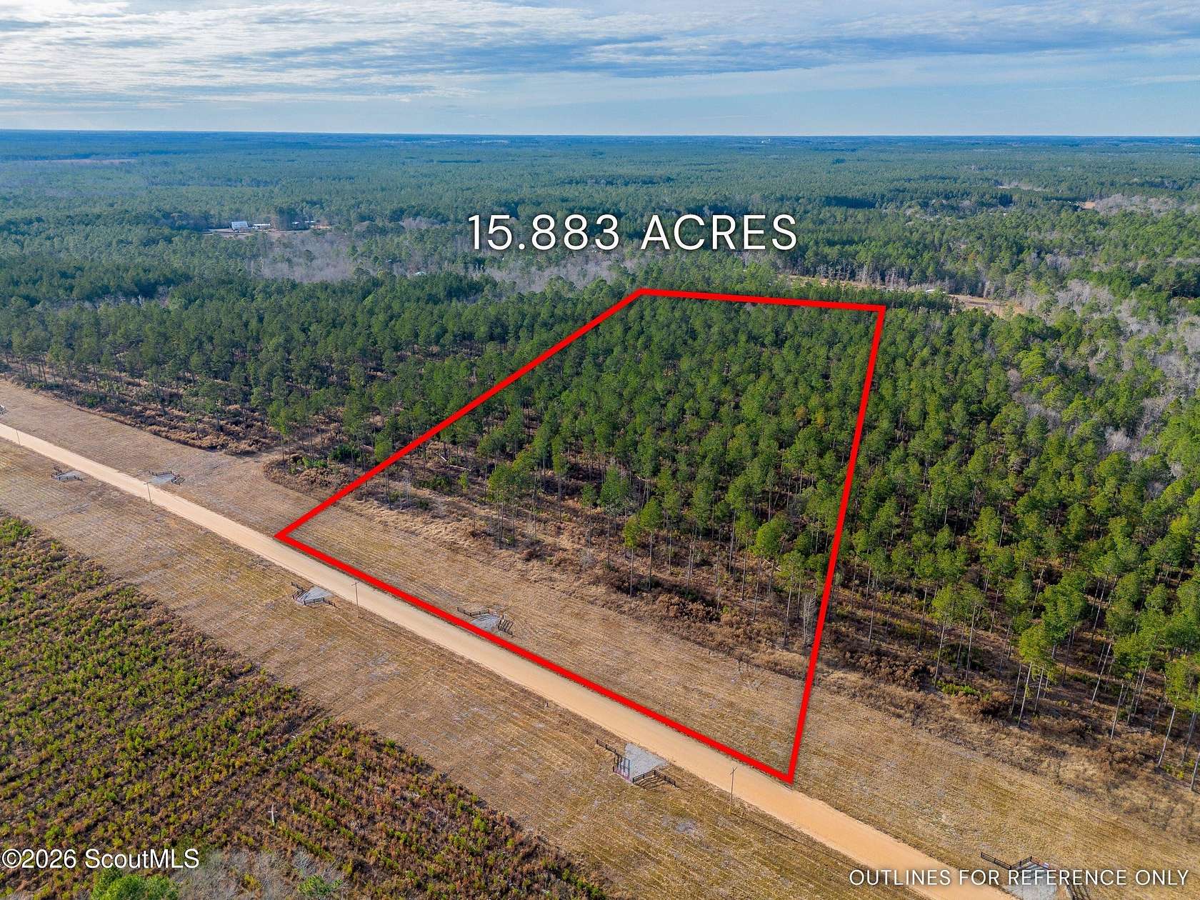 15.9 Acres of Agricultural Land for Sale in Brooklet, Georgia