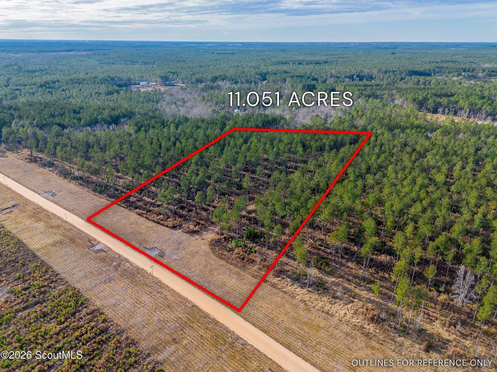 11 Acres of Agricultural Land for Sale in Brooklet, Georgia