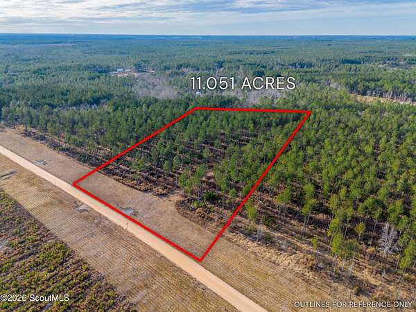 11 Acres of Agricultural Land for Sale in Brooklet, Georgia