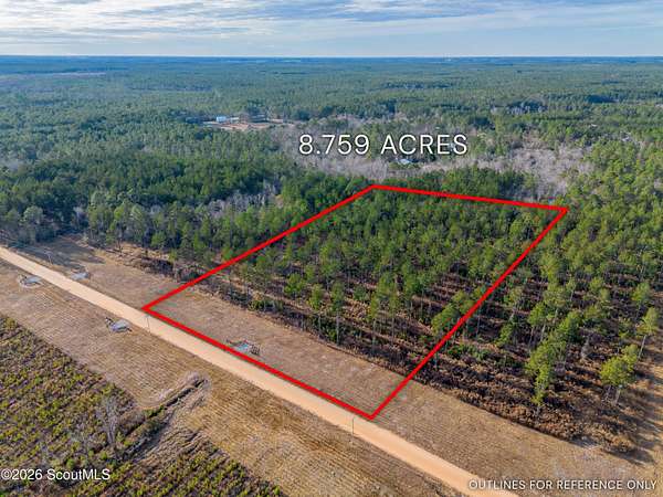 8.76 Acres of Agricultural Land for Sale in Brooklet, Georgia