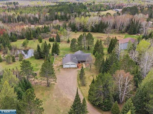 20 Acres of Agricultural Land with Home for Sale in Hibbing, Minnesota