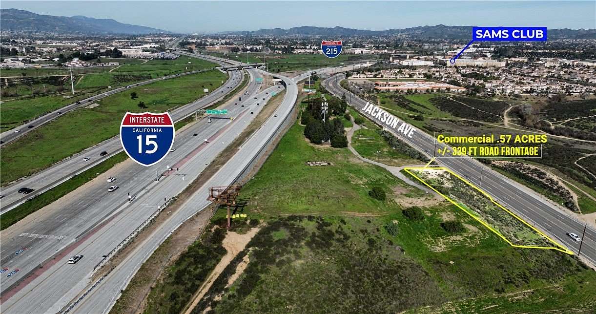 0.57 Acres of Commercial Land for Sale in Murrieta, California