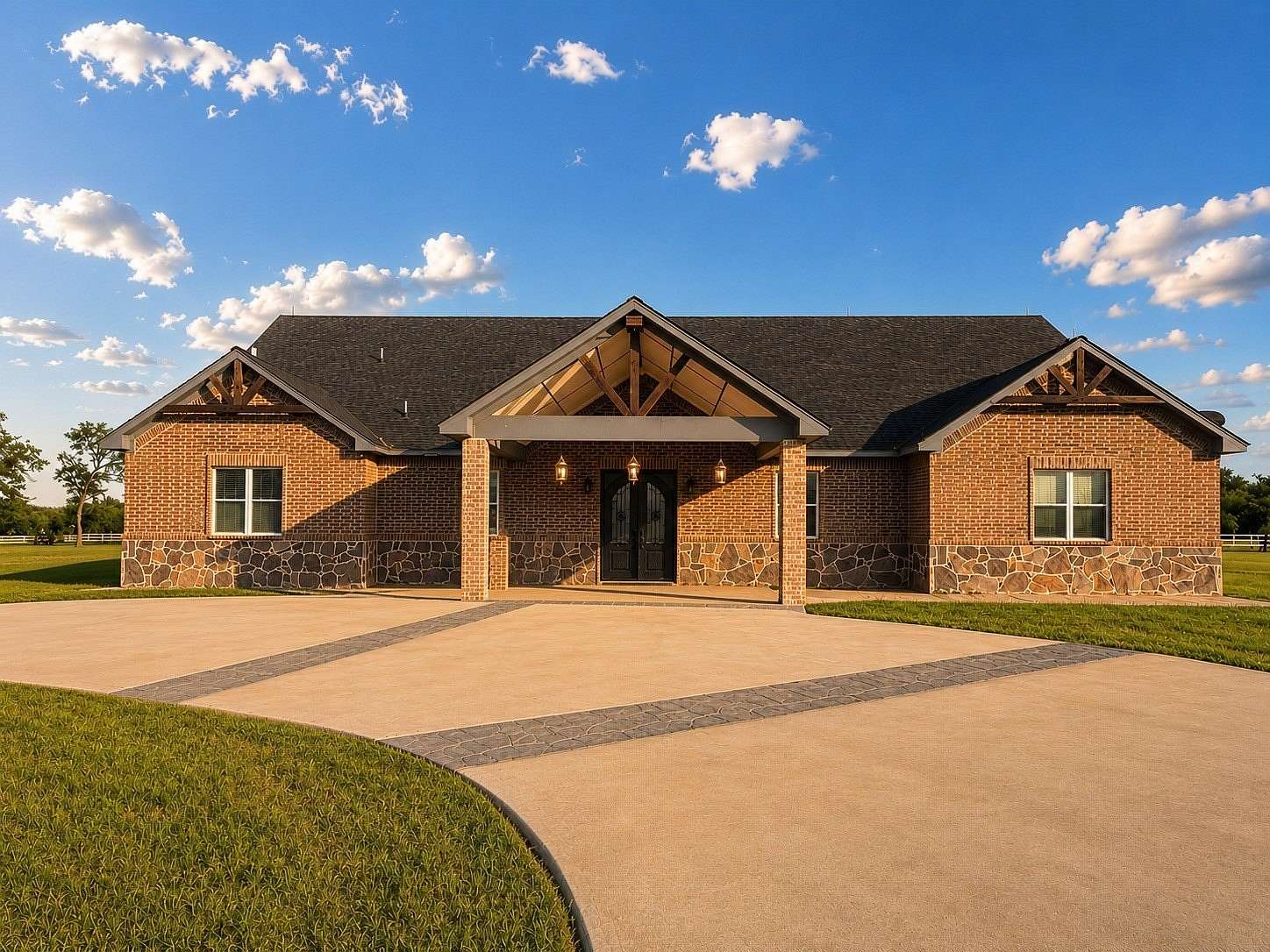 11.3 Acres of Recreational Land with Home for Sale in Richland, Texas