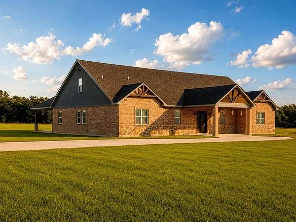 11.3 Acres of Land with Home for Sale in Wortham, Texas