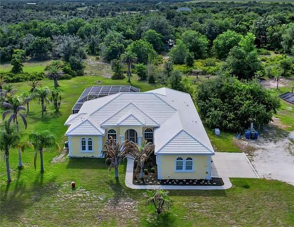 5.8 Acres of Land with Home for Sale in Myakka City, Florida