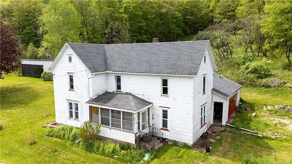 7.87 Acres of Land with Home for Sale in Cohocton, New York