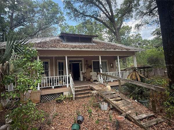 5 Acres of Land with Home for Sale in Gainesville, Florida