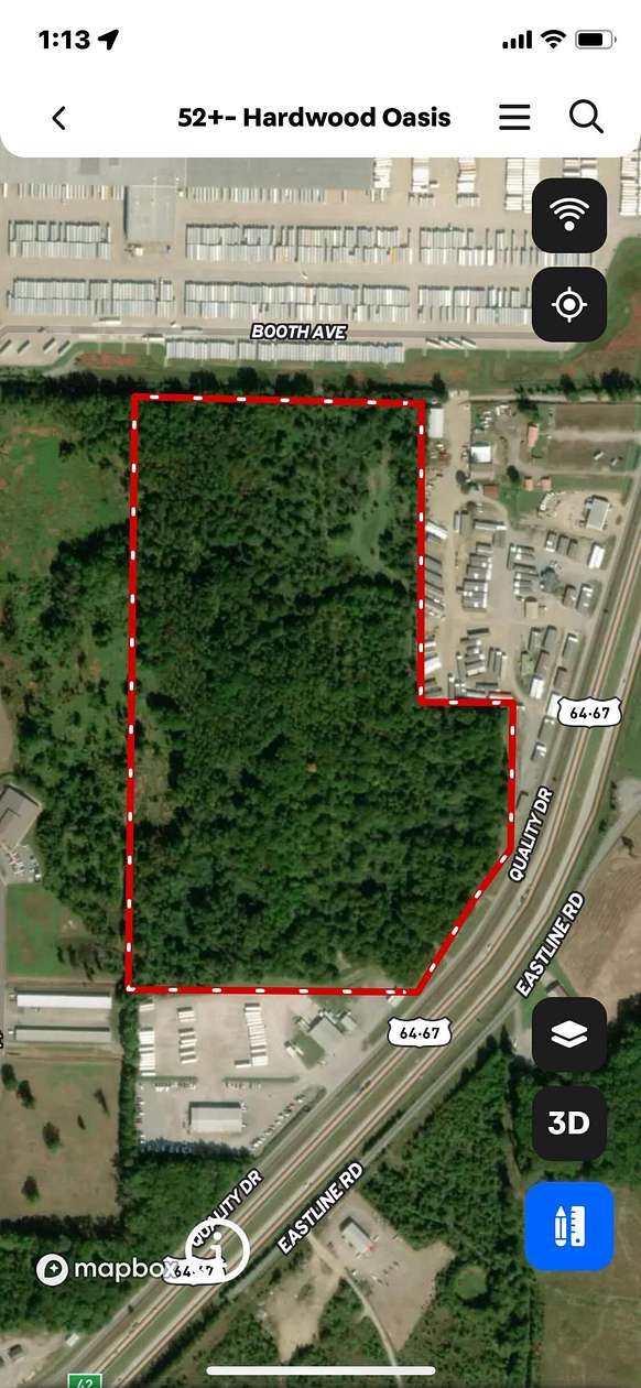 52 Acres of Land for Sale in Searcy, Arkansas