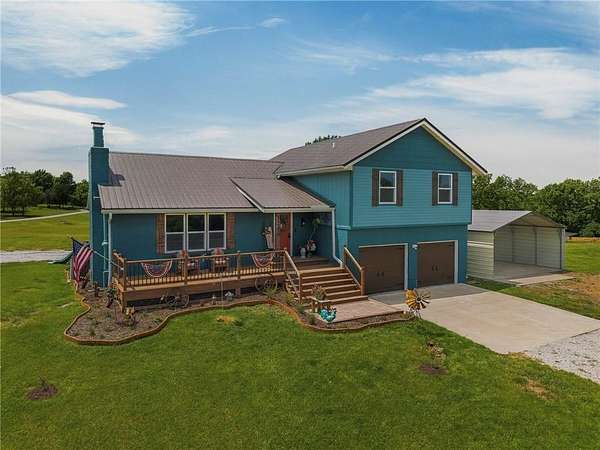 5 Acres of Land with Home for Sale in Rayville, Missouri
