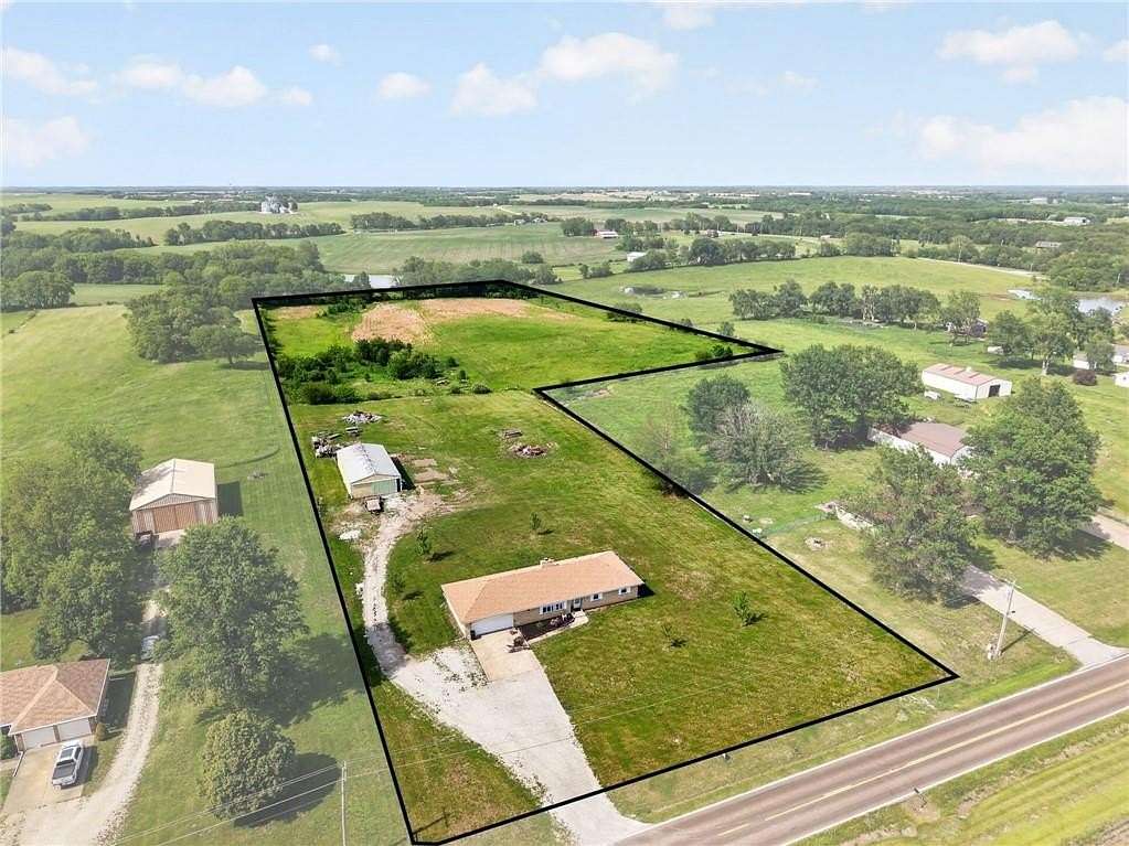 11.8 Acres of Land with Home for Sale in Trimble, Missouri