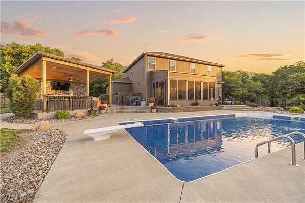 3 Acres of Land with Home for Sale in Liberty, Missouri