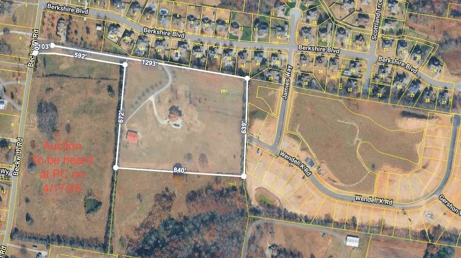 13.1 Acres of Land for Sale in Mount Juliet, Tennessee