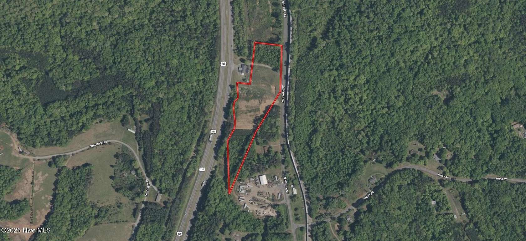 7.19 Acres of Commercial Land for Sale in Stoneville, North Carolina