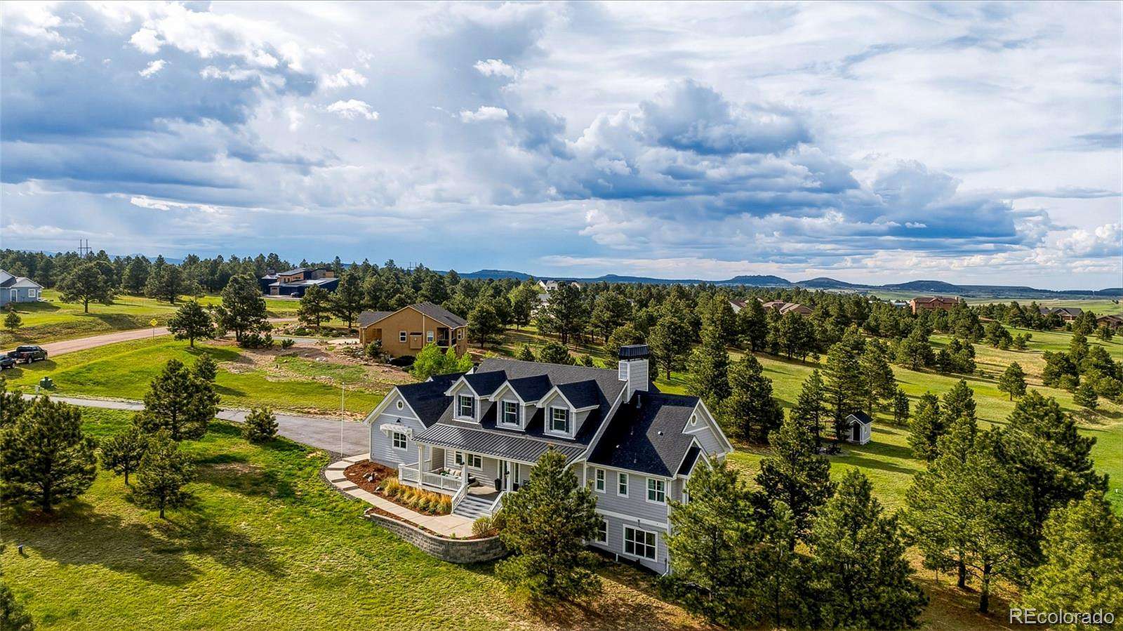 3.54 Acres of Land with Home for Sale in Colorado Springs, Colorado