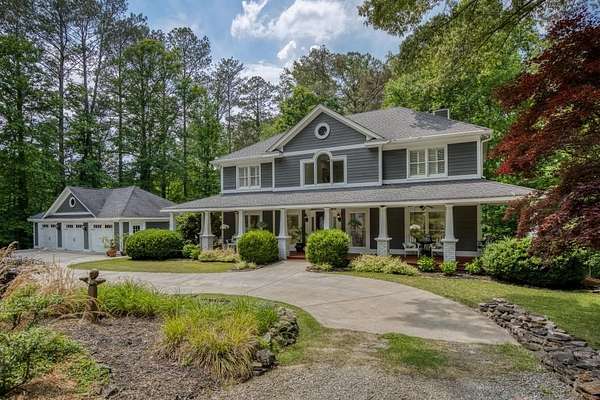 4 Acres of Land with Home for Sale in Woodstock, Georgia
