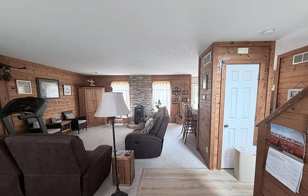 15.2 Acres of Land with Home for Sale in Eau Claire, Michigan