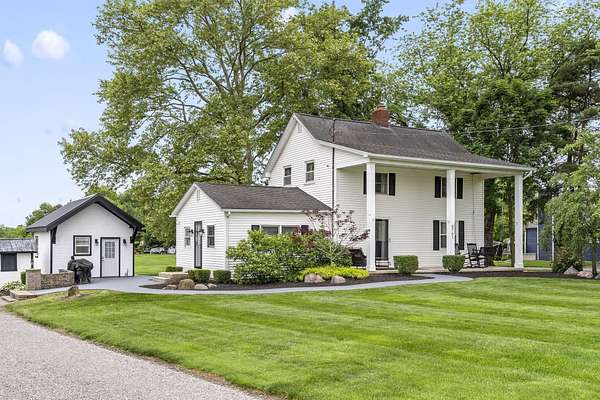 1.5 Acres of Land with Home for Sale in Marysville, Ohio