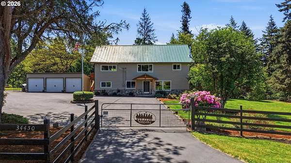 4 Acres of Land with Home for Sale in Estacada, Oregon