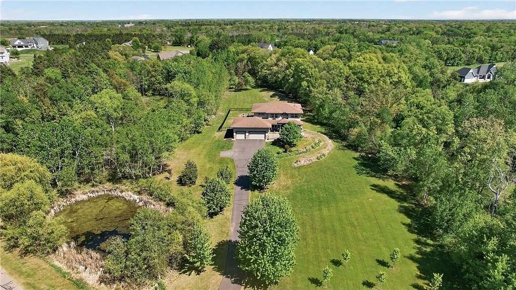 4.14 Acres of Land with Home for Sale in Nowthen, Minnesota