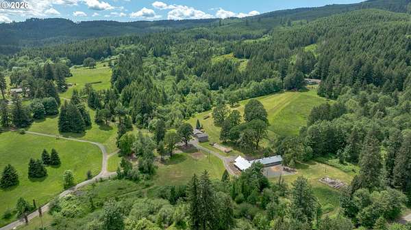 39.4 Acres of Agricultural Land with Home for Sale in Yamhill, Oregon