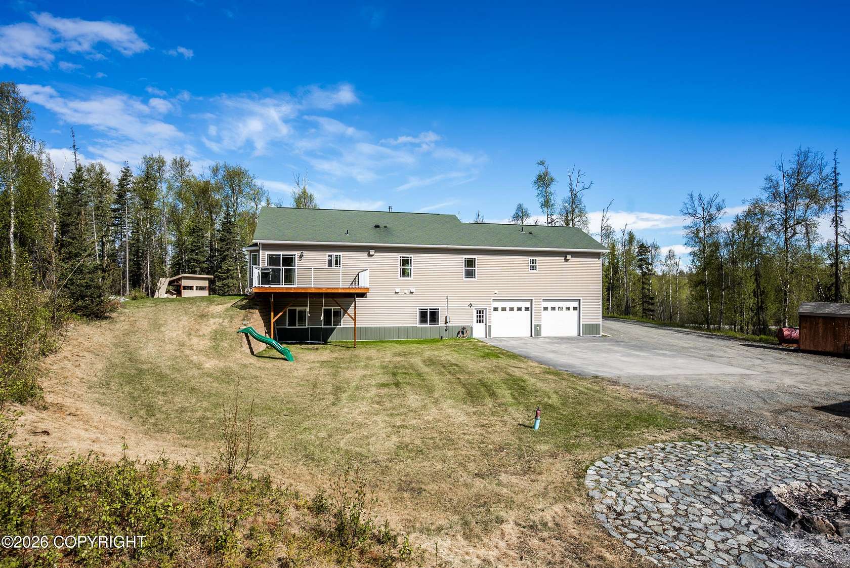 2.53 Acres of Land with Home for Sale in Wasilla, Alaska