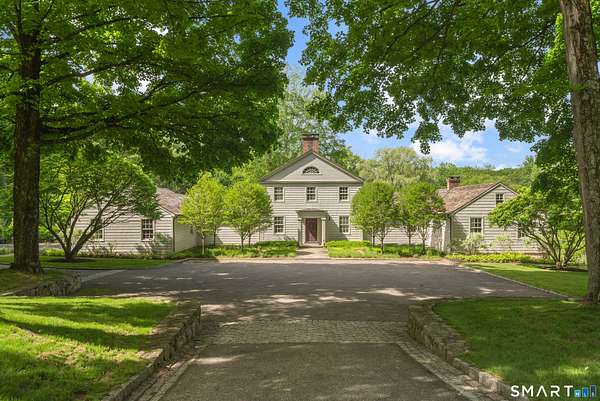 4.6 Acres of Land with Home for Sale in New Canaan, Connecticut