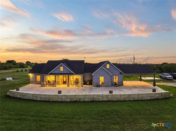 36.4 Acres of Land with Home for Sale in Moody, Texas