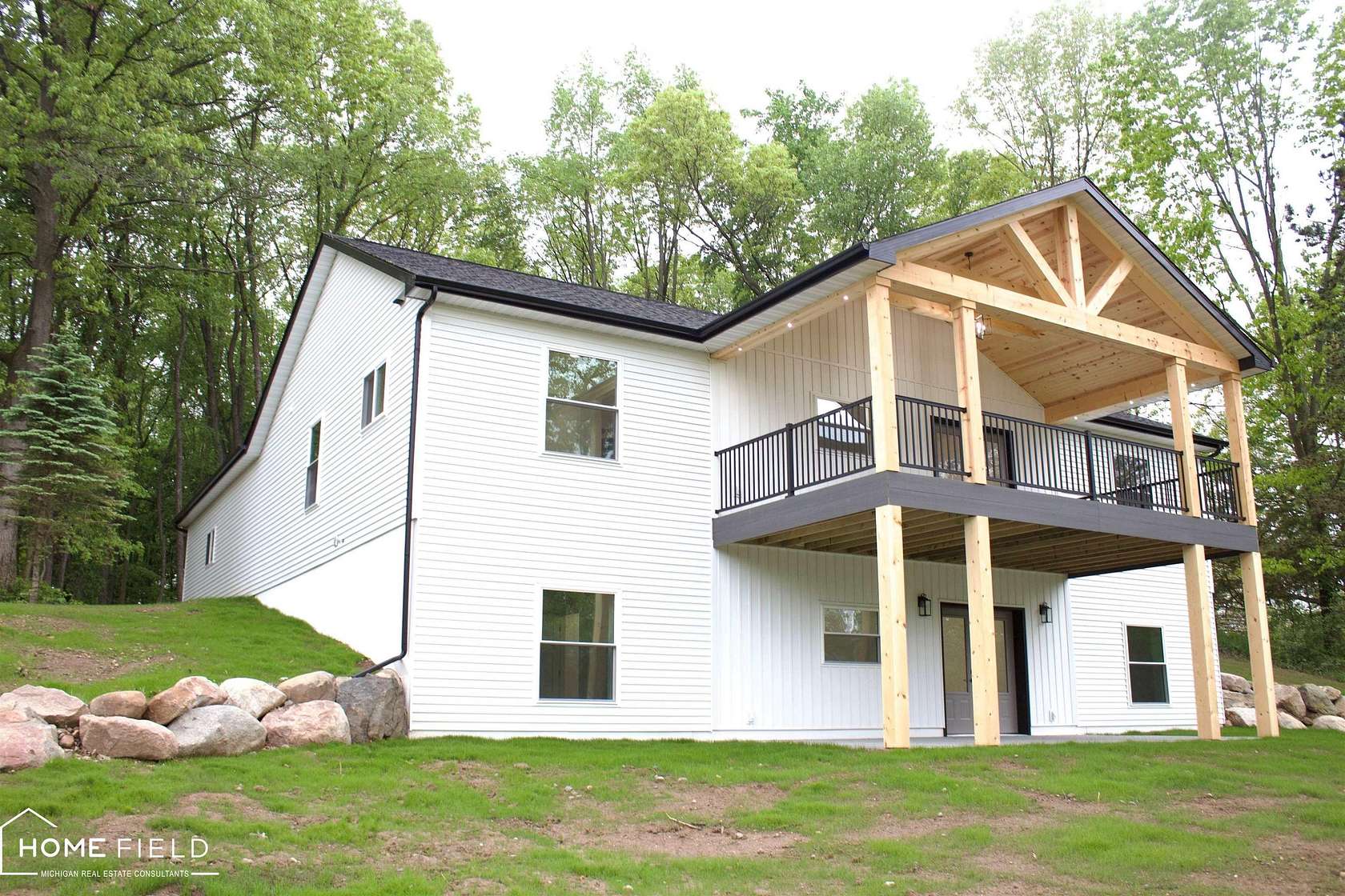 1.82 Acres of Land with Home for Sale in Morrice, Michigan