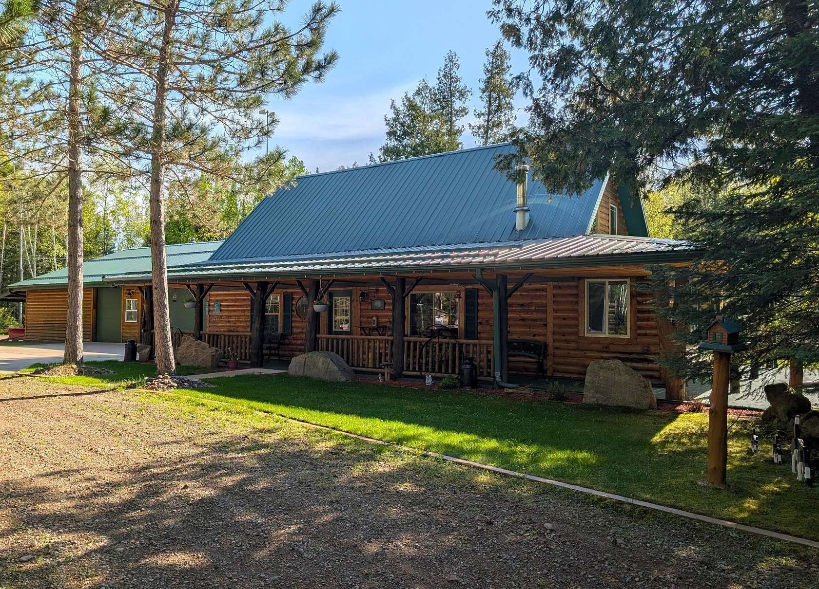 28.3 Acres of Recreational Land with Home for Sale in Butternut, Wisconsin