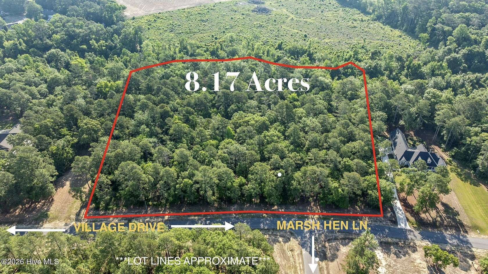 8.17 Acres of Residential Land for Sale in Goldsboro, North Carolina