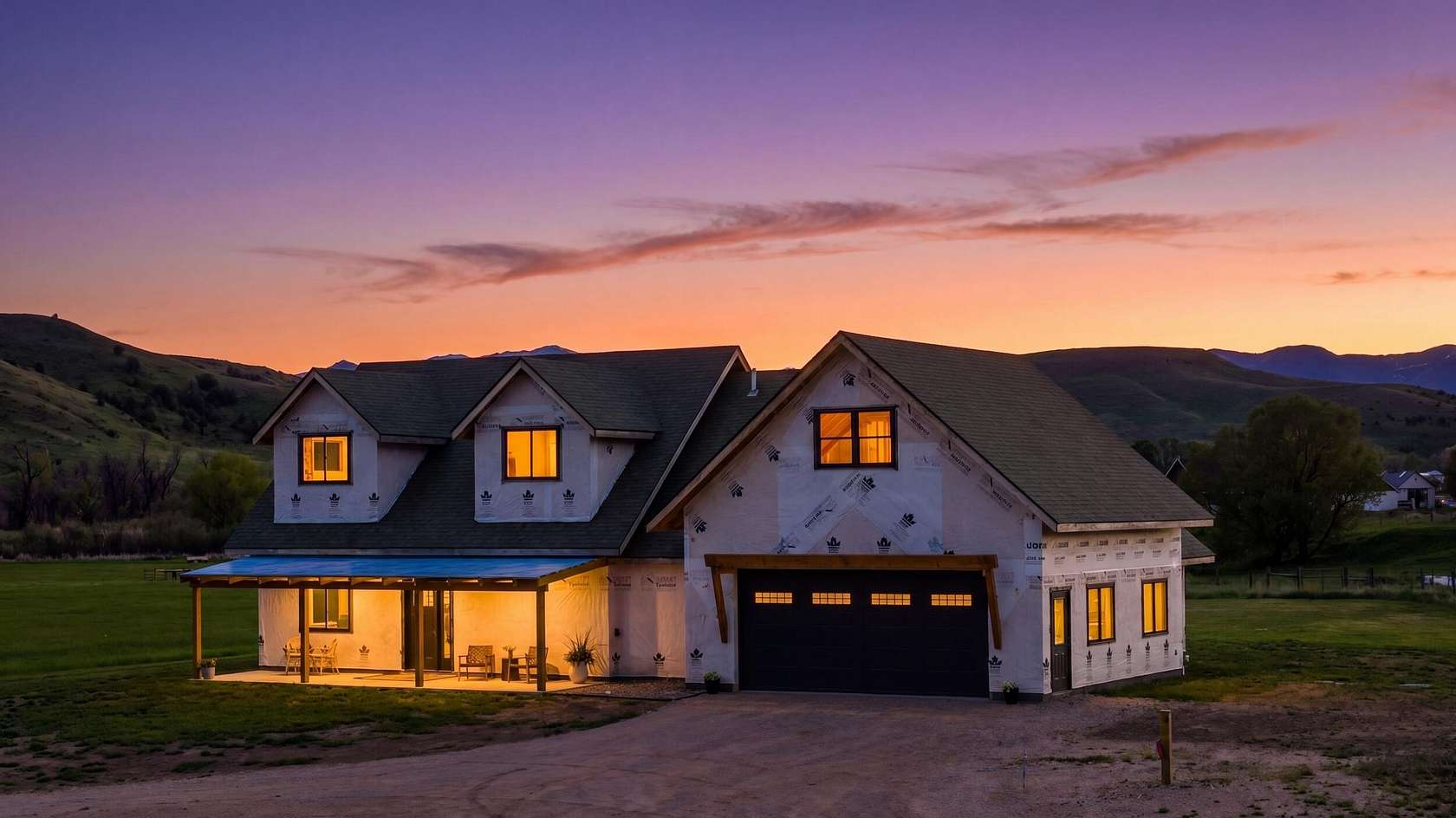 5.12 Acres of Land with Home for Sale in Sheridan, Wyoming