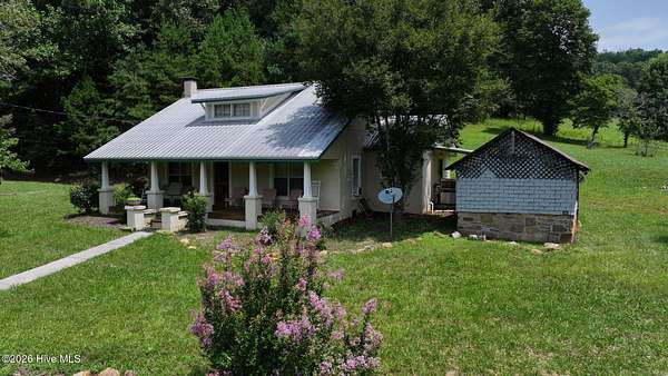 46.8 Acres of Recreational Land with Home for Sale in Hayesville, North Carolina