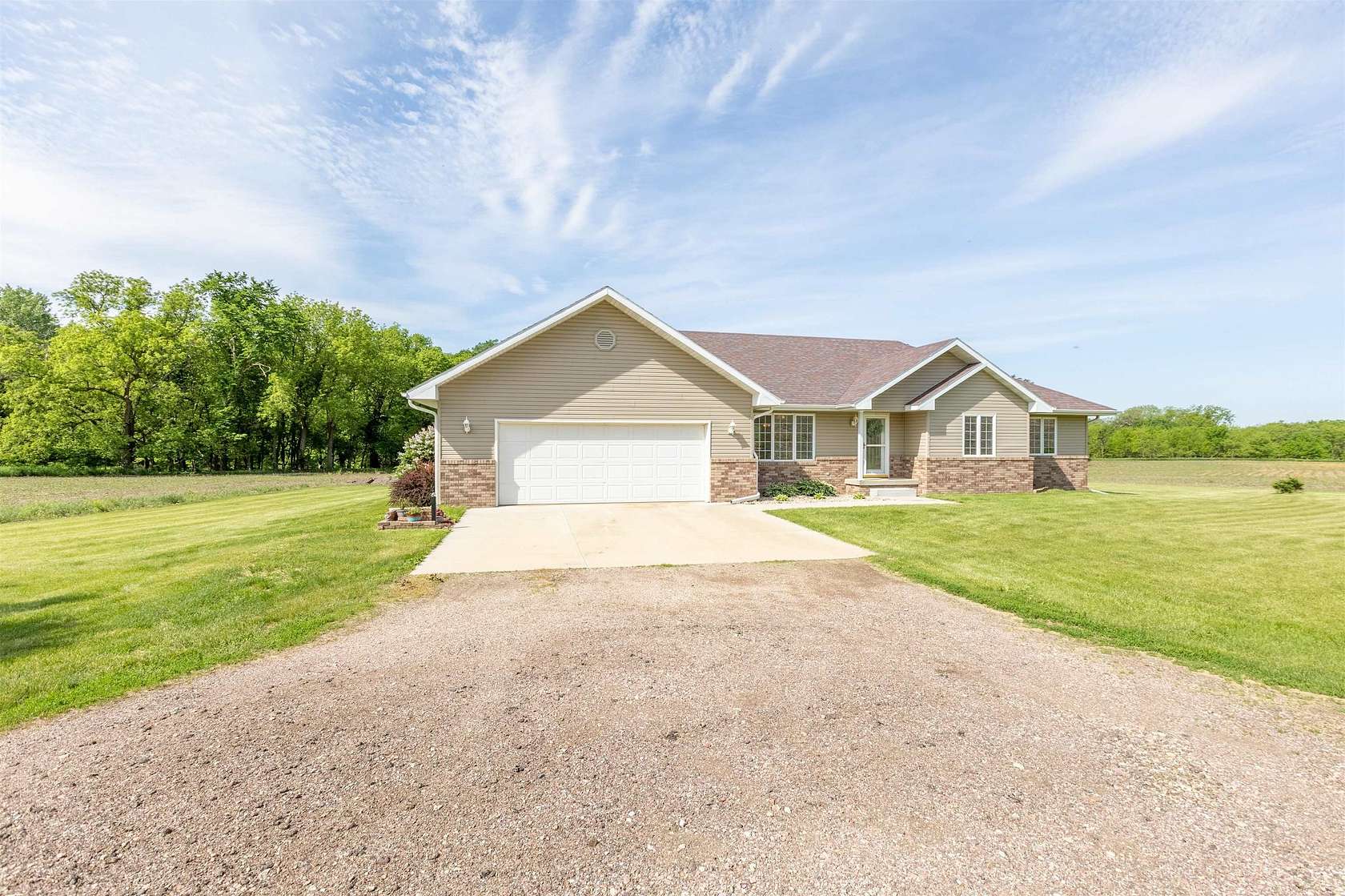 4.7 Acres of Land with Home for Sale in Hinton, Iowa