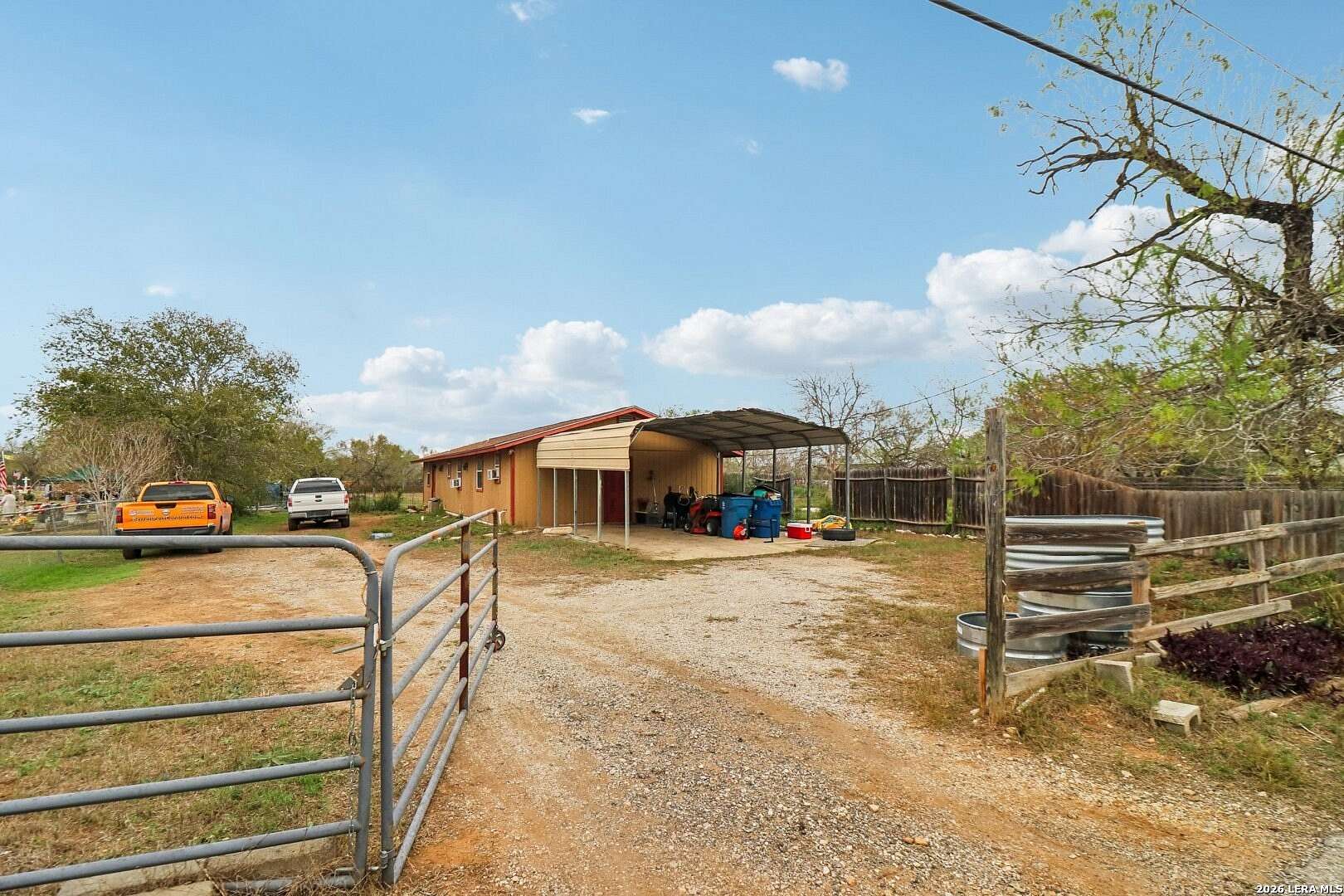 1.9 Acres of Land with Home for Lease in Pleasanton, Texas