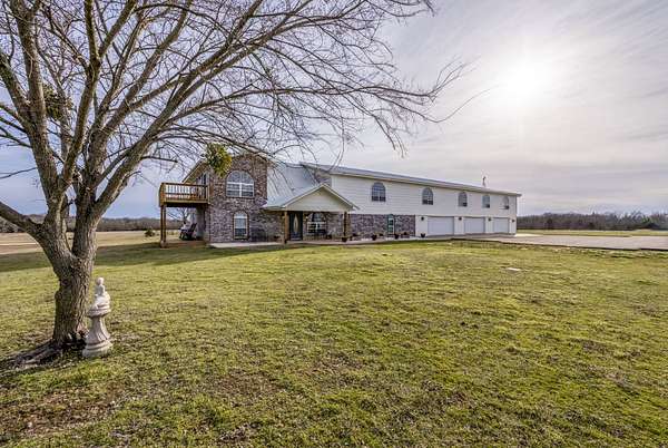 110 Acres of Land with Home for Sale in Calera, Oklahoma