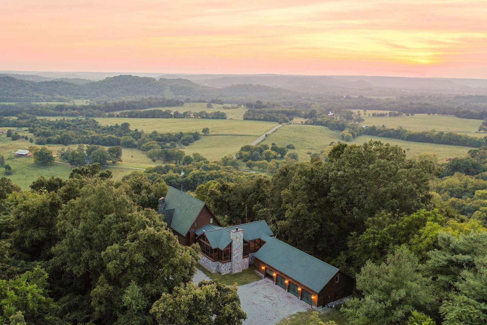 22 Acres of Land with Home for Sale in Williamsport, Tennessee