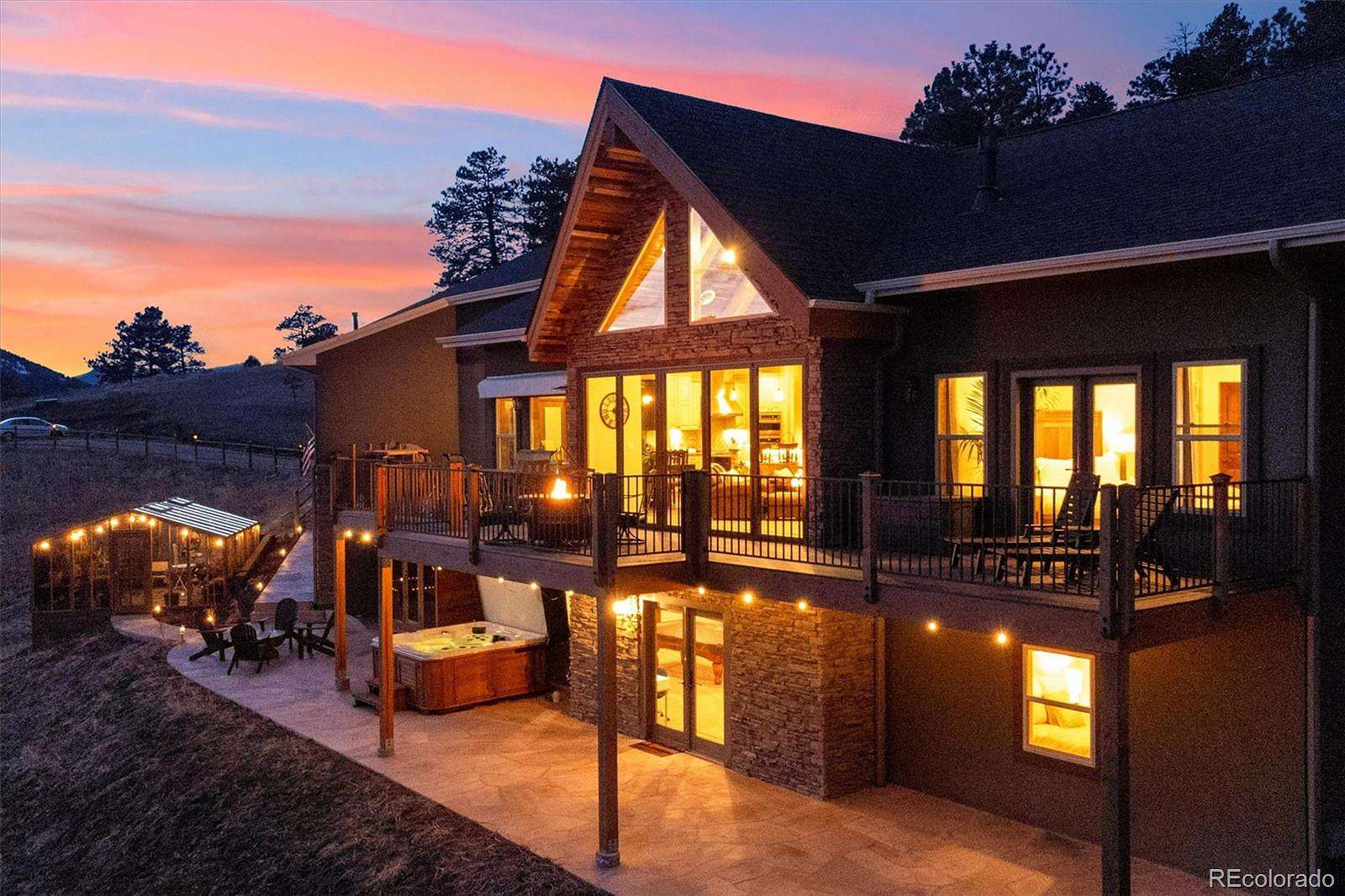 10.4 Acres of Land with Home for Sale in Indian Hills, Colorado