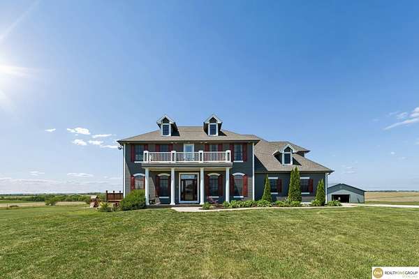 5 Acres of Land with Home for Sale in Springfield, Nebraska