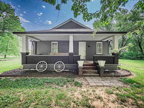 1.68 Acres of Land with Home for Sale in Winslow, Indiana