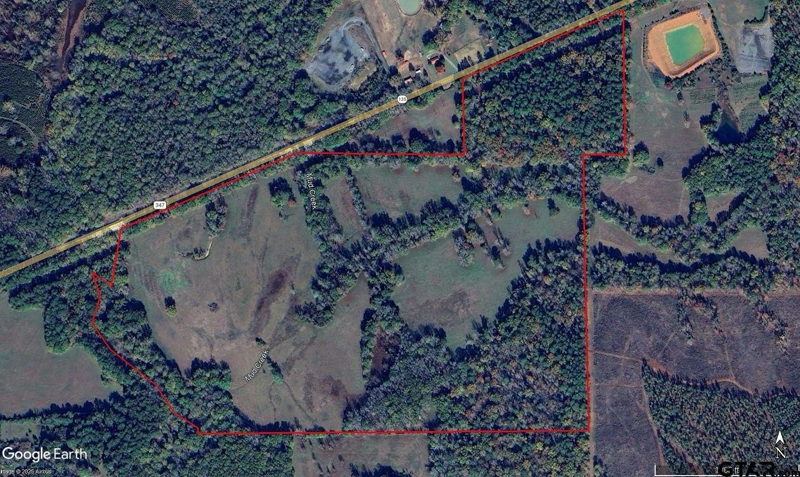 155 Acres of Recreational & Residential Land for Sale in Troup, Texas