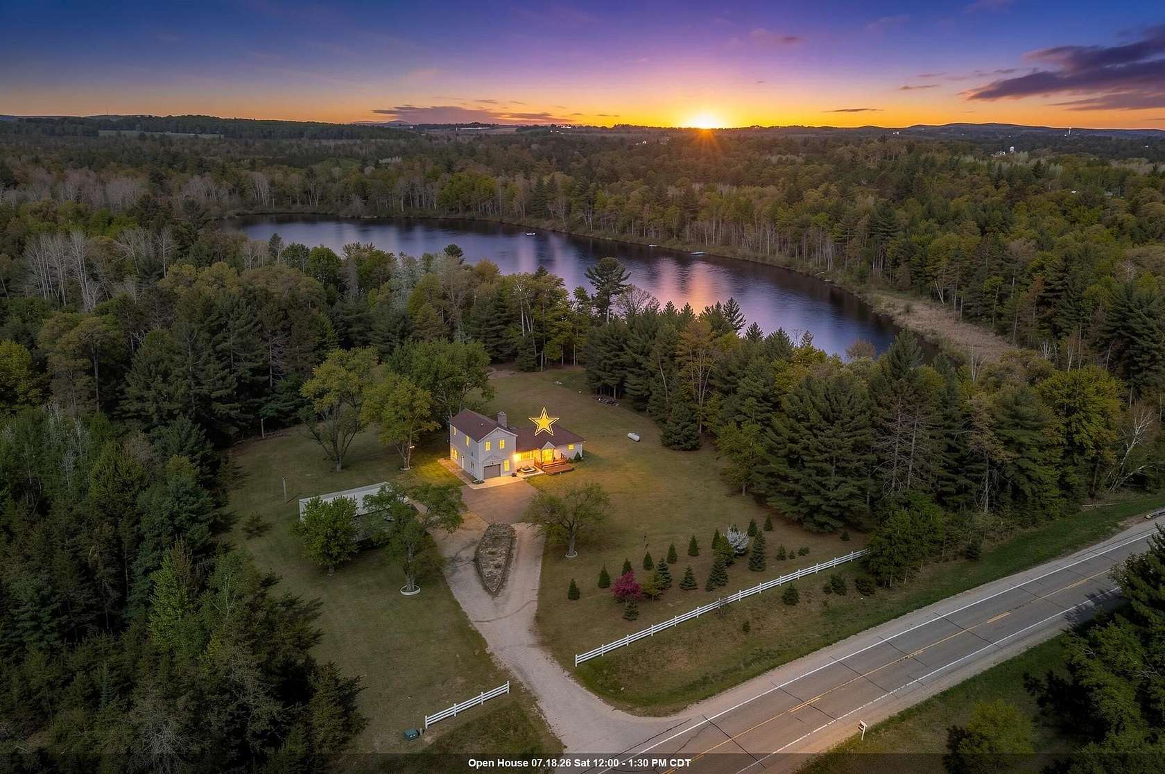 3.25 Acres of Land with Home for Sale in Wausaukee, Wisconsin