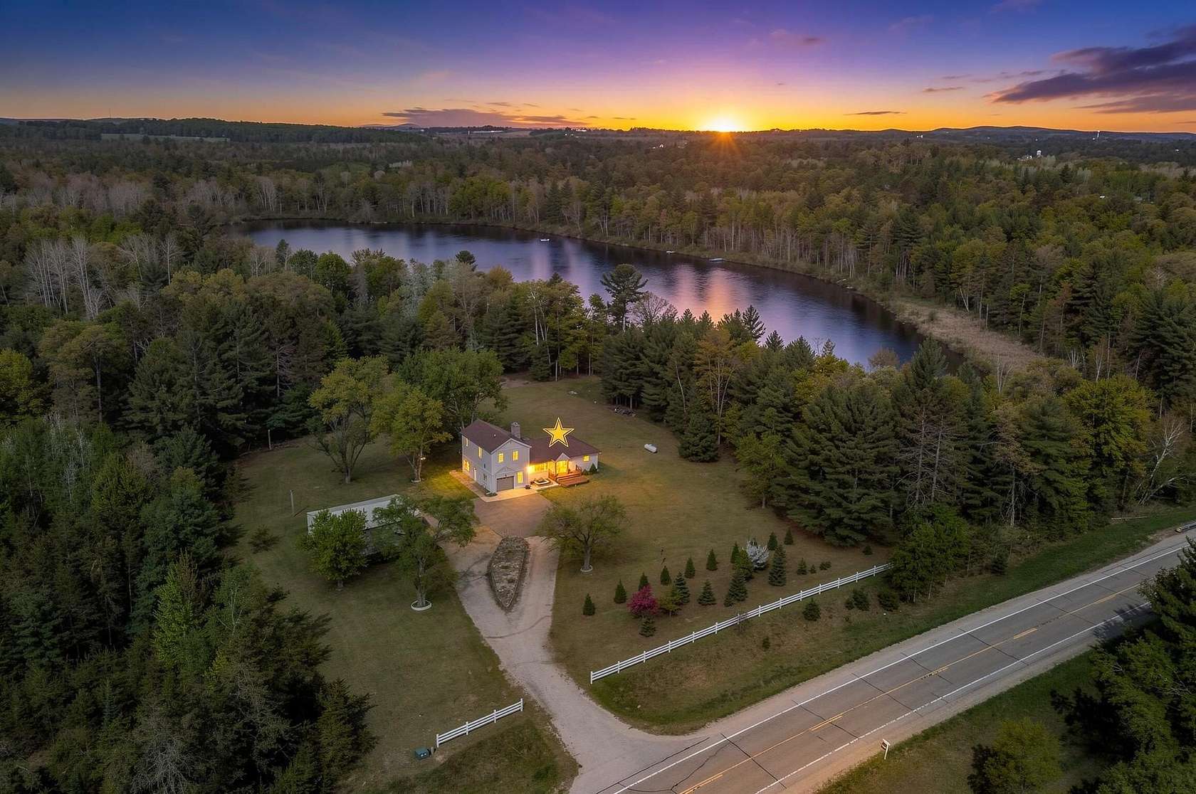 3.25 Acres of Land with Home for Sale in Wausaukee, Wisconsin