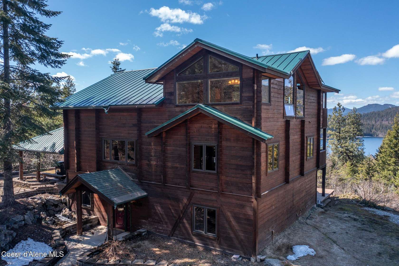5 Acres of Land with Home for Sale in Coolin, Idaho