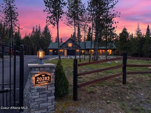 4.57 Acres of Land with Home for Sale in Rathdrum, Idaho
