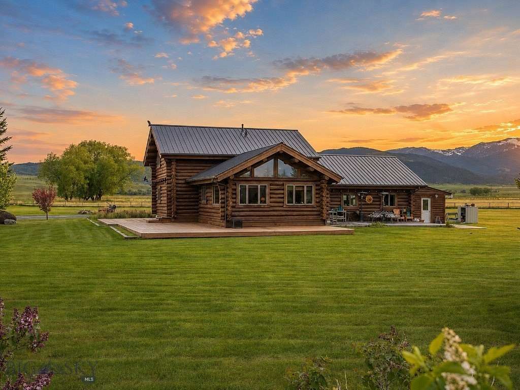 3.76 Acres of Land with Home for Sale in McAllister, Montana