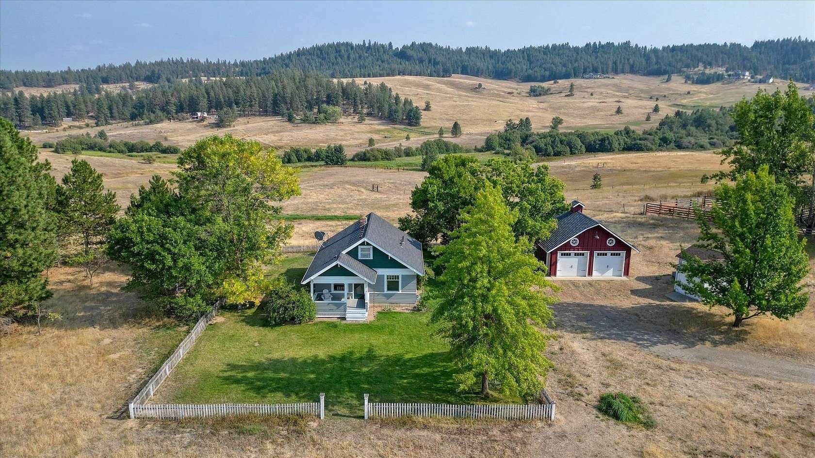 10 Acres of Land with Home for Sale in Spokane, Washington