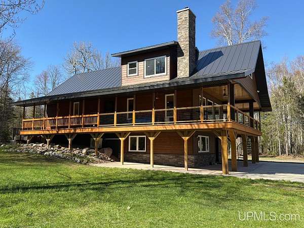 10 Acres of Recreational Land with Home for Sale in Ishpeming, Michigan