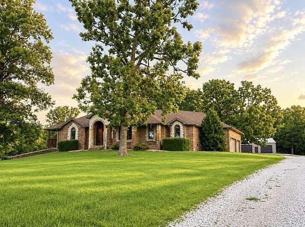 18 Acres of Land with Home for Sale in Fair Grove, Missouri