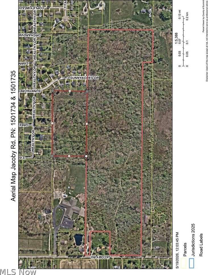 63 Acres of Recreational & Residential Land for Sale in Copley, Ohio